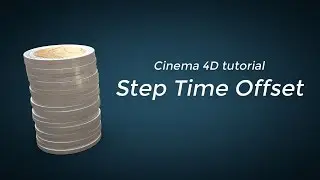 Cinema 4D Tips: Step Time Offset