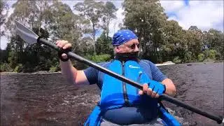 Kayaking The HUON RIVER 19 12 2022  ##TRIP 639