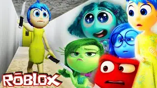 Inside Out 2 Characters ESCAPE The Scary School in Roblox!