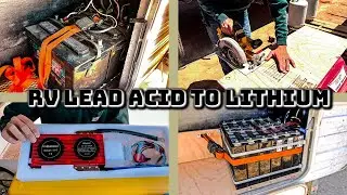 DIY RV LiFePO4 Battery Upgrade || 510Ah 12V Battery Bank