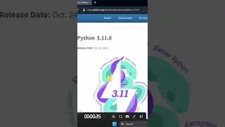 Python 3.11 Installation & Download #python