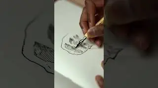 Drawing The Rock (ASMR)