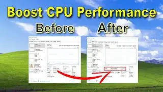 How to Boost Processor Speed | Increase performance of Windows 10