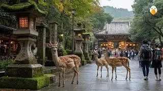 Nara, Japan🇯🇵 Discover the Magical City Where Deer and Temples Coexist (4K UHD)