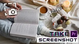 How to take screenshot in Adobe Premiere PRO - Save Pictures from video in Premiere pro