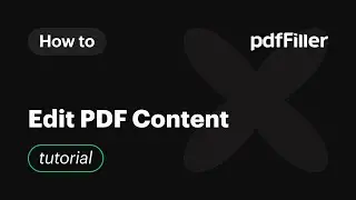 How to Move and Resize Content in pdfFiller