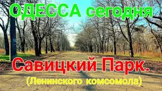 Савицкий парк. Одесса сегодня. Парк им. Ленинского комсомола. Джутовая фабрика. Пруды. 