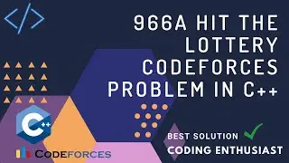 966A Hit the Lottery codeforces problem in c++ | codeforces for beginners | codeforces solutions