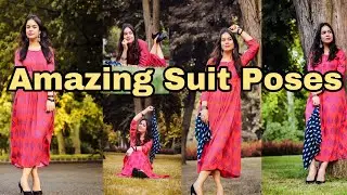 10  Latest Outdoor Kurti Photo-pose | Girls long-Kurti poses | My clicks Instagram