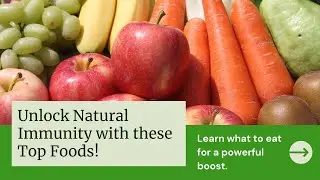 🌟 Boost Your Immunity Naturally: Top Foods & Tips! 🥦 #ImmuneBoost #healthyliving