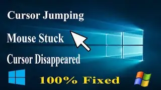 How to Fix Disappeared Cursor Problem | Mouse stuck or Disappeared on Windows 10 | Cursor Jumping