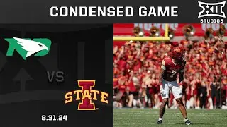 North Dakota vs. Iowa State Condensed Game | 2024 Big 12 Football