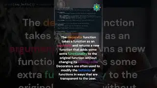 What are Python decorators? 