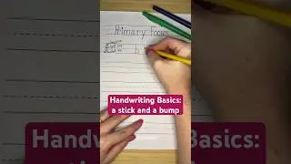 Hack to teach handwriting #education #homeschooling #handwriting #parentinghacks #funlearning #learn