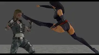 Sonya Blade vs Psylocke