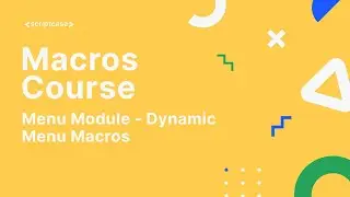 Scriptcase Macros: Menu Module - Dynamic Menu Macros