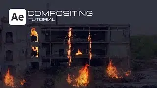 After effects Compositing Tutorial | FIRE  @ActionVFXofficial