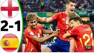 España vs Inglaterra Eurocopa 2024 Resumen | España venció a Inglaterra en una gran final