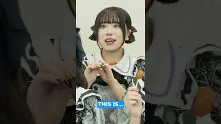 Japanese idol group Panic Monster !n Wonderland try Mexican mango lollipops for the first time