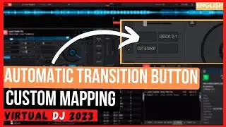 How to Transition Smoothly with a Single Button - Custom Mapping ( virtual DJ 2023 tutorials )