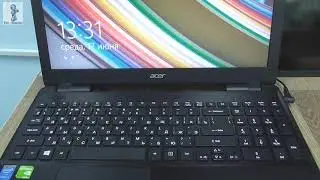 Acer Extensa 2510G LA-B162P - не включается, мигает экран