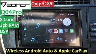 $189 Eonon Q04Pro FLAGSHIP 7 inch Android Car Head Unit  - Wireless Apple CarPlay & Android Auto DAB