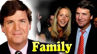Tucker Carlson Family With Daughter,Son and Wife Susan Andrews 2023