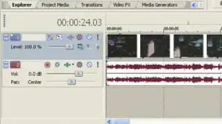 Tutorial Sony Vegas Simple Fade-In and Fade-Out