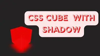 Make a Cube with Shadow in 5 minutes ( NO JS )