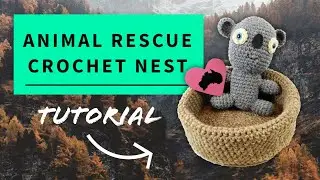 Wildlife Rescue Crochet Nest Tutorial