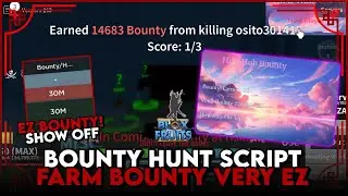 Blox Fruits Auto Bounty Hunt Script | Get 30m Bounty Easily Before Update!