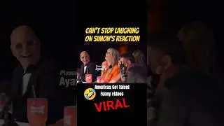 VIRAL! Can't stop laughing on Simon's reaction🤣AGT Funny videos spoof