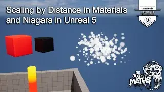 Scaling Objects with Materials and Niagara in Unreal 5