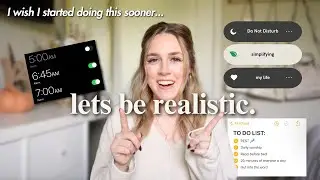 10 *REALISTIC* habits for a total life makeover | healthy christian habits to become a better you