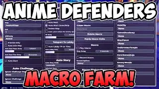 [UPD 🐲] Anime Defenders Script | Auto Farm, Macro, Summon & More!