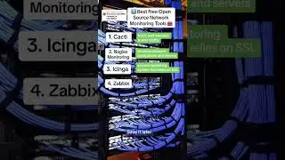 7️⃣ Free Best Open Source Network Monitoring Tools for Windows and Linux 👇#networkengineer
