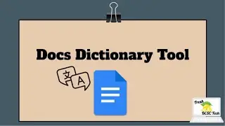 Google Docs Definition, Dictionary Tool