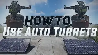 Rust How To Use Auto turrets SIMPLE GUIDE 2021 For Beginners (3 Best Electricity Setups)