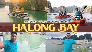 Ha Long Bay, Vietnam | Complete day cruise of Halong Bay | Surprise caves, kayaking & Ti Top Island