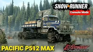 New Trucks PACIFIC P512 MAX In SnowRunner Phase 5 Update