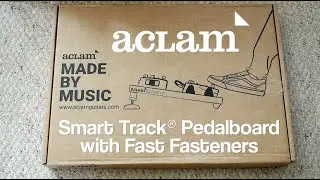 Aclam Smart Track® Pedalboard with Fast Fasteners - NO VELCRO!