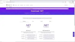 Download and Install .NET core in 1 minute