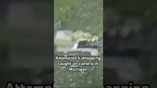 Attempted kidnapping caught on camera in #michigan. #crime