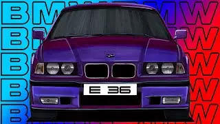 Малюємо BMW E36 | Drawing BMW E36 | Zeichnung des legendären BMW E36 Technoviolett @ingo17121989