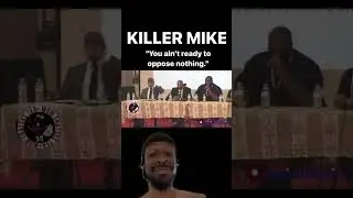 Killer Mike strong message to us Black Folk! “YOU AINT REQDY TO REVOLT S***”