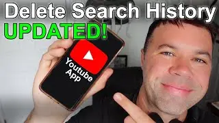 How To Delete Search History on YouTube App (Newest Update)