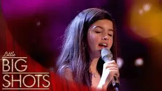 Angelina stuns the audience with her voice | Little Big Shots