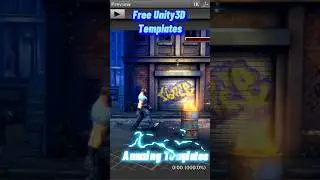 Unity3D Free Assets - Beat Em Up Template. 100+ Unity Assets Giveaway.  #unity3d #gameengine