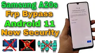 Without PC ! Samsung A20s Frp Unlock/Bypass Google Account Lock Android 11/12 | New Security