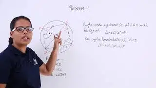 Class10th – Cyclic Quadrilateral Problem-4 | Circles | Tutorials Point